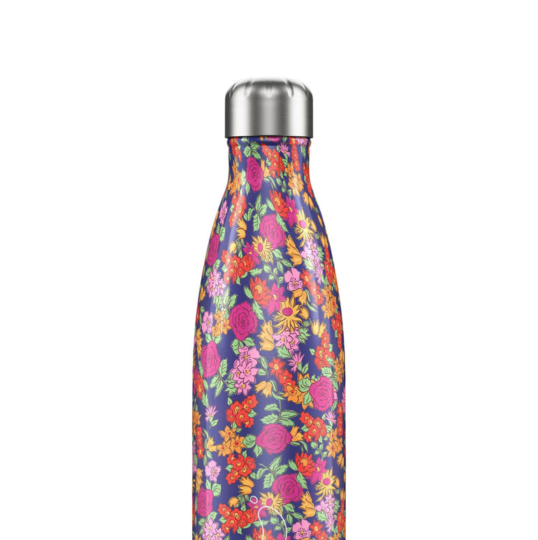 Chilly's Floral Water Bottle Wildrose
