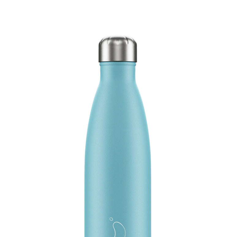 Chilly's Pastel Water Bottle Blue